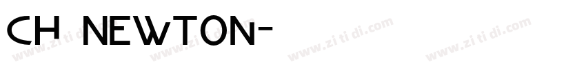 Ch Newton字体转换